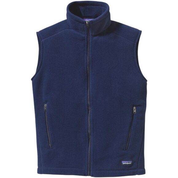 Patagonia Men's Synchilla Fleece Vest Navy Blue Size Small - Picture 1 of 10